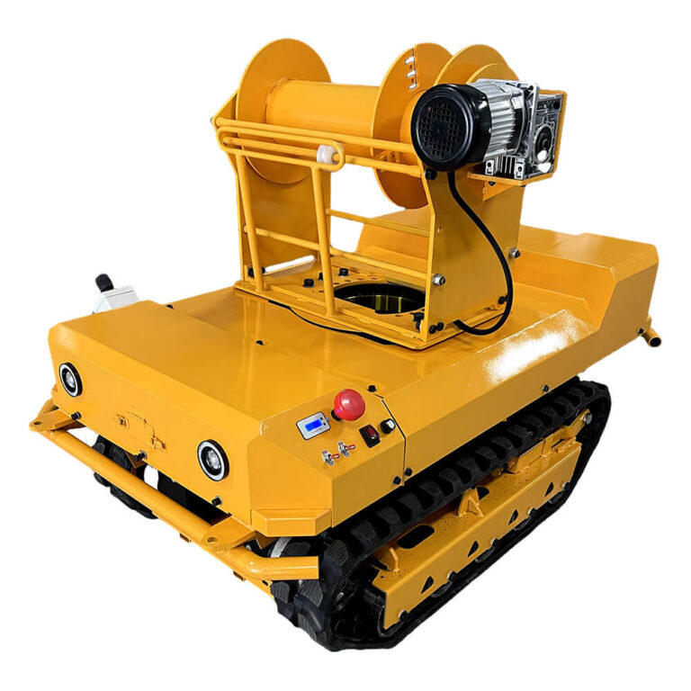 Remote Control Crawler Wire Payoff Stand Takeup Payoff Vehicle