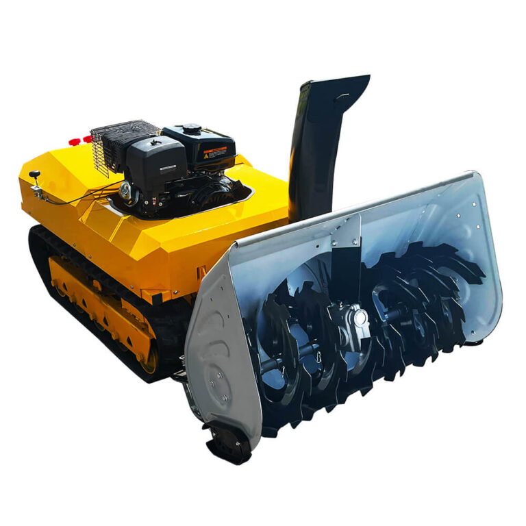 Remote Control Snow Blower Robot For Sale