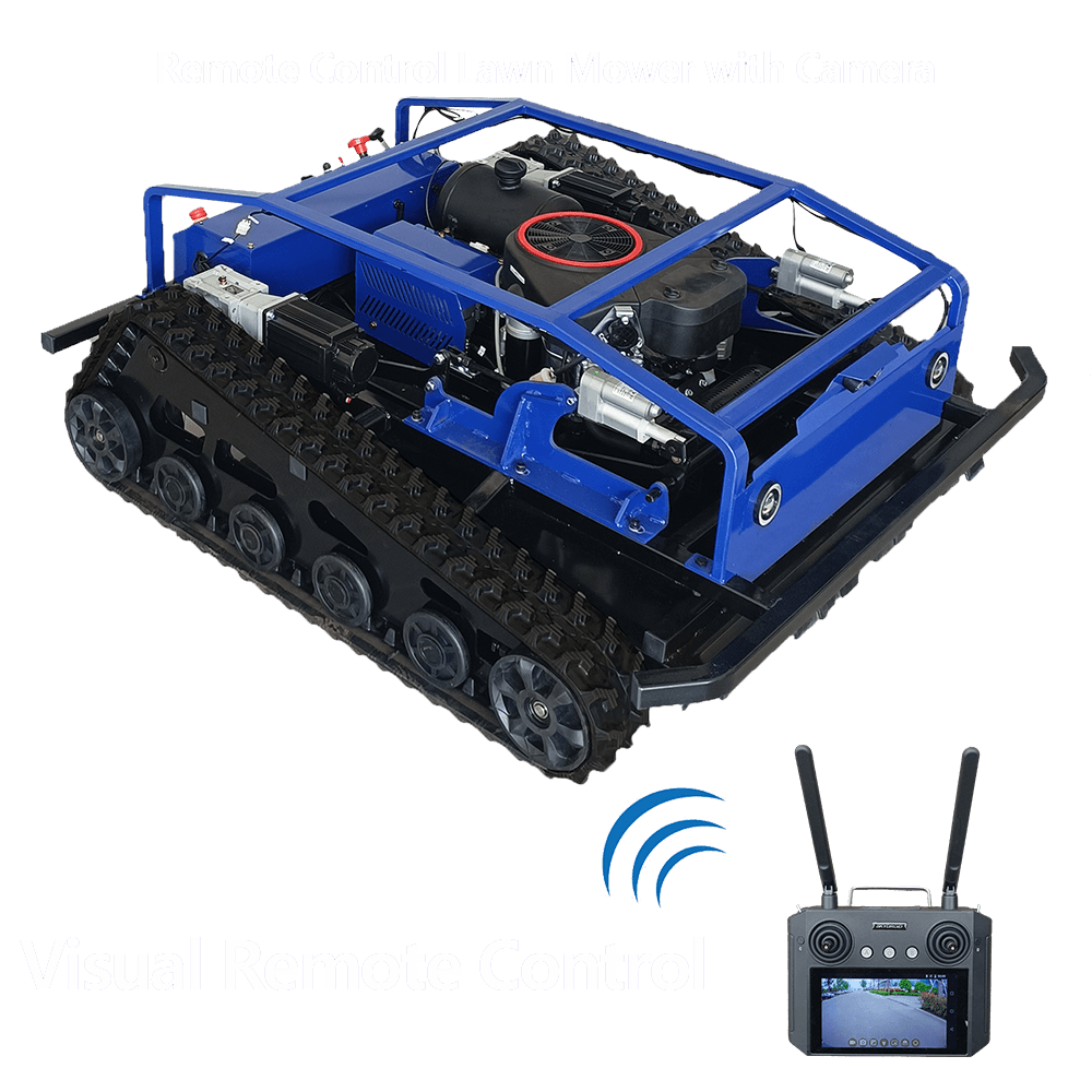Remote Control Lawn Mower with Camera