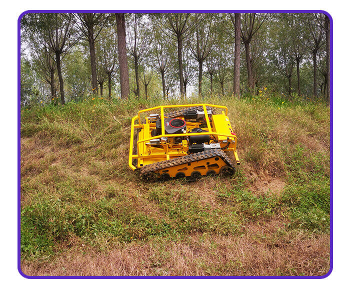 Remote Control Slope Lawnmower